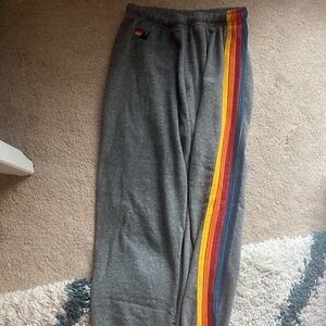 Aviator Nation 5 Stripe Sweatpants (WORN TWICE) Size: Medium